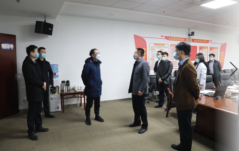 战“疫”｜9888拉斯维加斯集团疫情防控事情向导小组检查指导各单位防疫事情