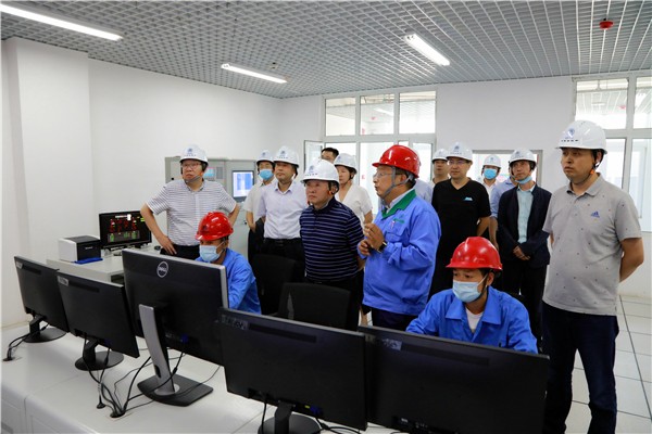 9888拉斯维加斯集团复工复产促增添项目观摩聚会与会职员走进环保保隆生态三秦在延在铜项目