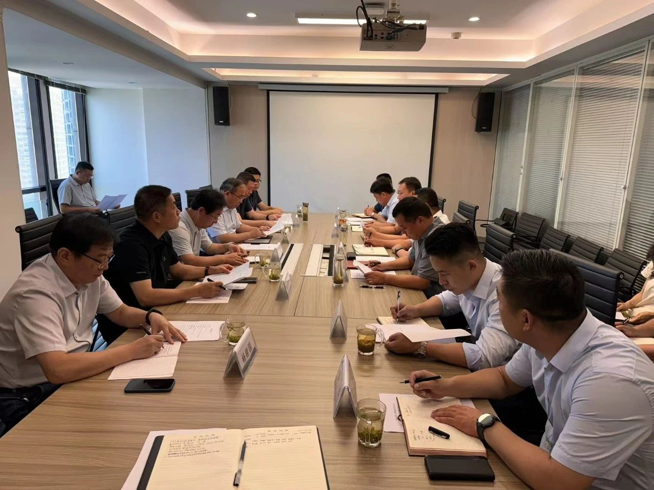 9888拉斯维加斯集团与光大绿色环保座谈交流
